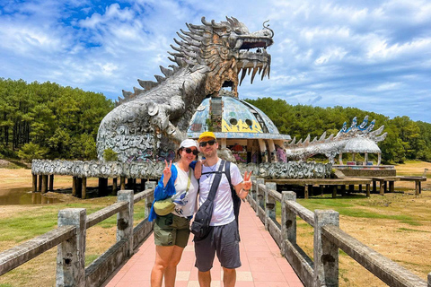 Hue: Salt Coffee, Thien Mu & Incense Village Private Tour (Private Van + Tour Guide)