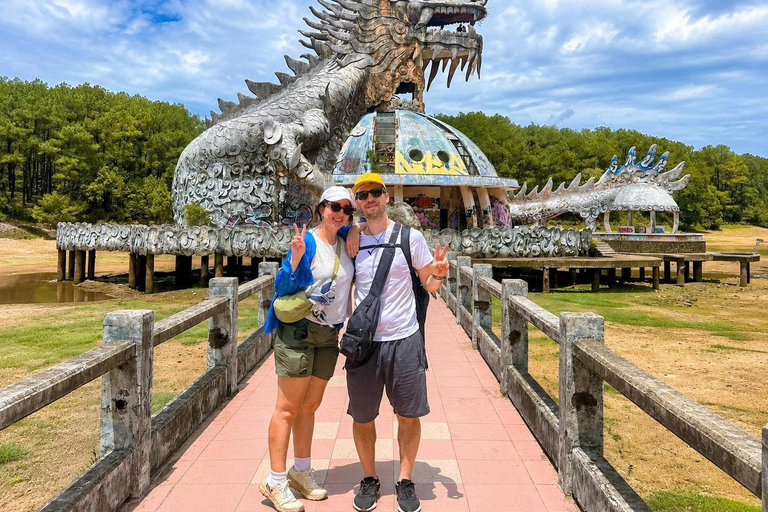 Hue: Salt Coffee, Thien Mu & Incense Village Private Tour (Private Van + Tour Guide)