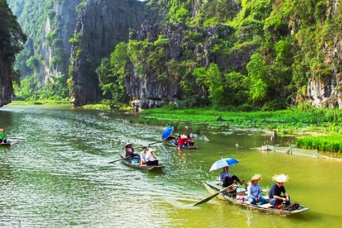 Z Ha Noi: Hoa Lu, Tam Coc i jaskinie Mua - wycieczka 1-dniowa