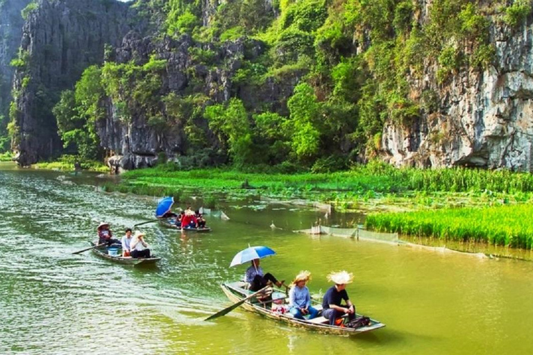 Z Ha Noi: Hoa Lu, Tam Coc i jaskinie Mua - wycieczka 1-dniowa