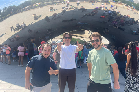 Chicago : Minibus de luxe + visite architecturale en bateau fluvial