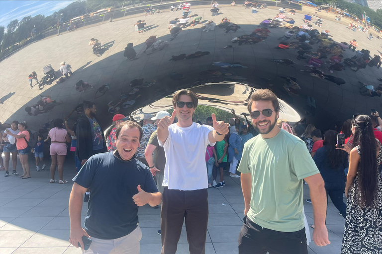 Chicago - en lyxig stadstur Lyxig stadsvandring med minibuss + arkitekturtur med flodbåt