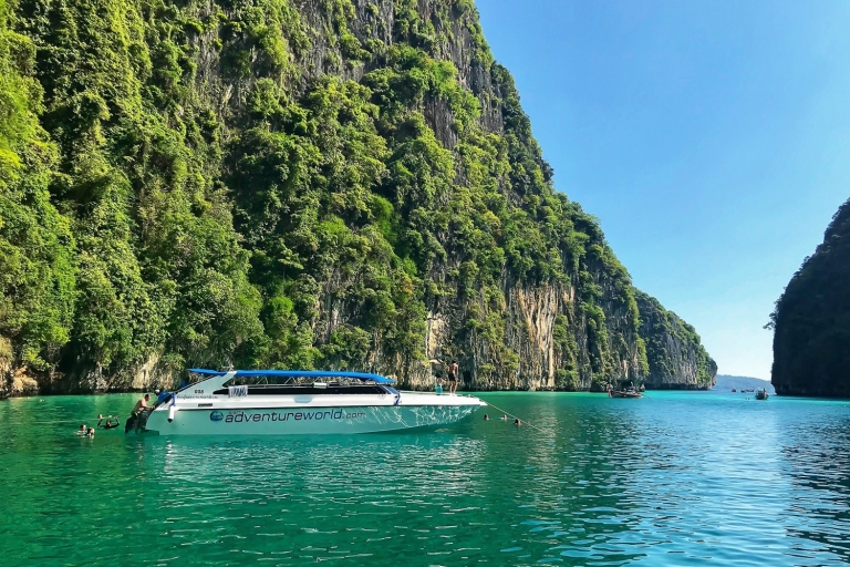Depuis Phuket ou Khao Lak : visite matinale des îles Phi PhiDepuis Khaolak : départ matinal pour les îles Phi Phi