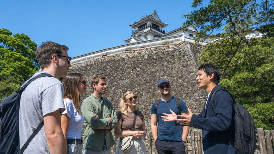 コーチ：城、ひろめ市場、地元の通りを散策