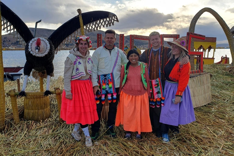 From Puno: 3-Hour Uros Floating Islands Tour