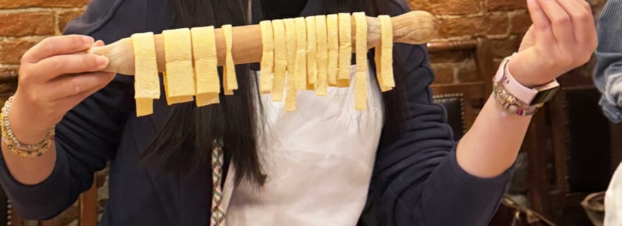 Florence : atelier raviolis et pâtes avec vin