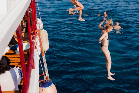 Split: Sunset Boat Party with Live DJs and Blue Lagoon Swim