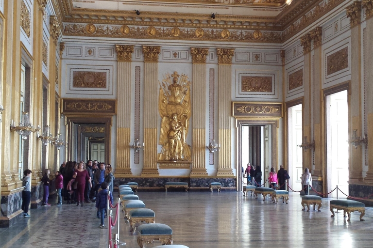 Depuis Naples : Visite du palais royal de Caserte en trainVisite du palais royal de Caserte avec train depuis Naples