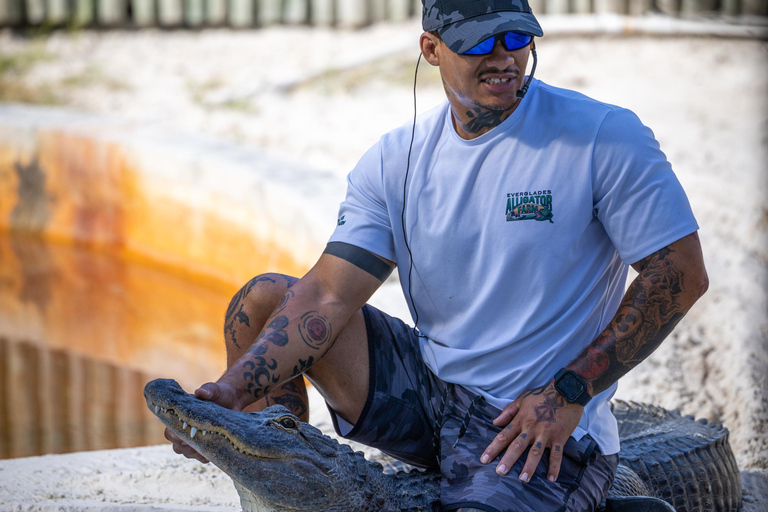 Homestead: Everglades Alligator Farm Entry and Airboat Ride