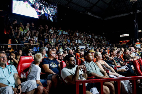 Phuket: Patong Boxing Stadium Muay Thai Official Ticket VIP Ringside Seat with Complimentary T-shirt