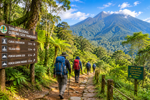 Bogor national park mount of pangrango & Jeep adventure