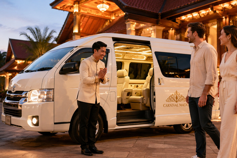 Khao Lak: Phuket Carnival Magic Show with Buffet & Transfer