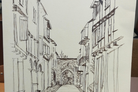 Sketching Day in the Town of Castres