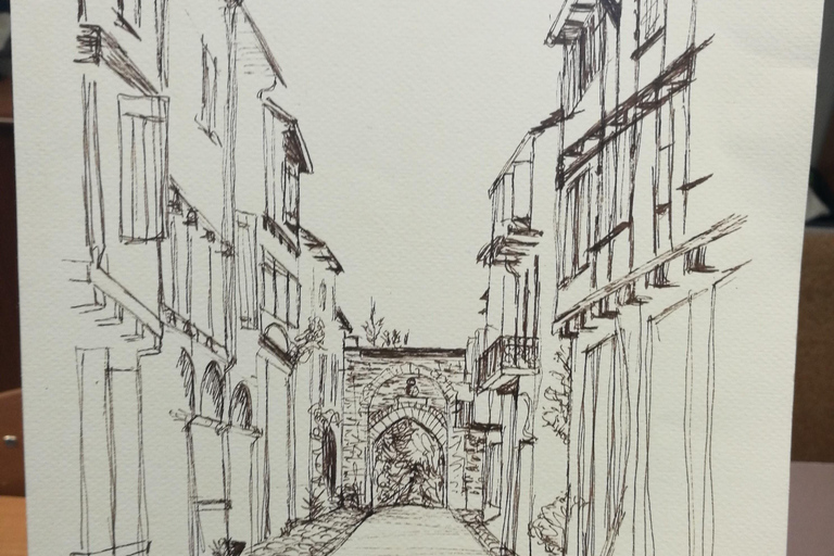 Sketching Day in the Town of Castres