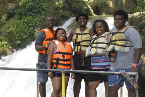 Dunn's River & Island Gully Falls/Blue Hole Tour From Ocho Rios Hotels & Port