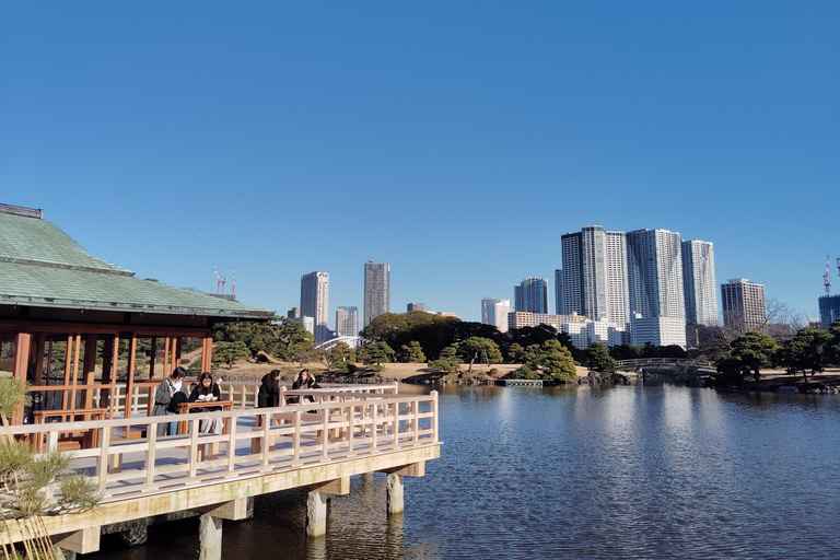 Tokio: Kiyosumi, Hama-Rikyu en Kyu-Yasuda Tuin Tour