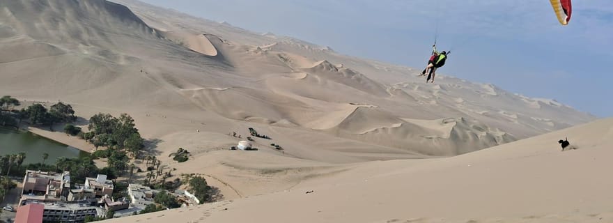 Depuis Huacachina : Vol en parapente au-dessus du désert