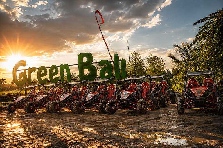 Ubud: Buggy Adventure with Meal, Heaven Swing & Koi Boat Transportation only