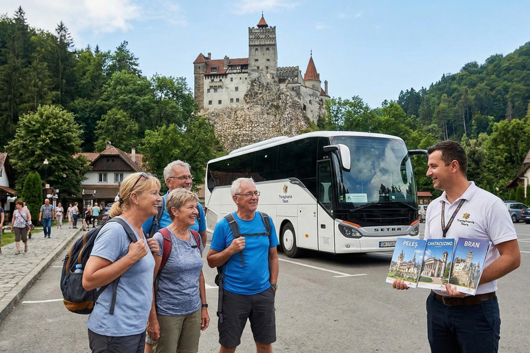 3 Castles 1 Day Tour Sibiu : Dracula’s, Peles, & Wednesday Audio Guide 24 Languages