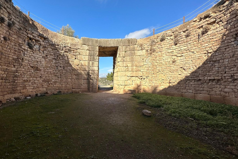 Mycene Epidavrous Nafplio Isthmuskanaal Dagvullende tour 8 H