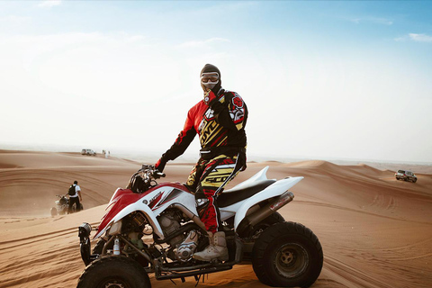 Dubai: Avventura in Quad o Dune Buggy ed extra opzionaliQuad Biking Dubai 30 minuti