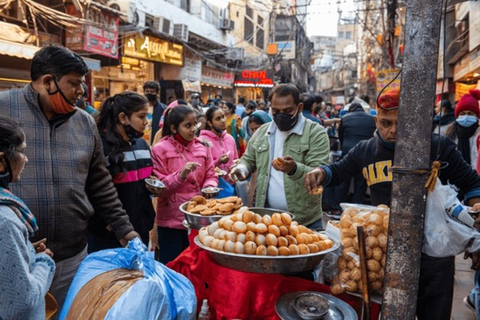 Visite à pied de l&#039;ancienne Delhi avec dégustation de produits alimentaires