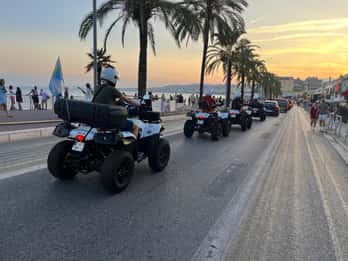 NIZA EN QUAD ELÉCTRICO: recorrido panorámico desde Niza.