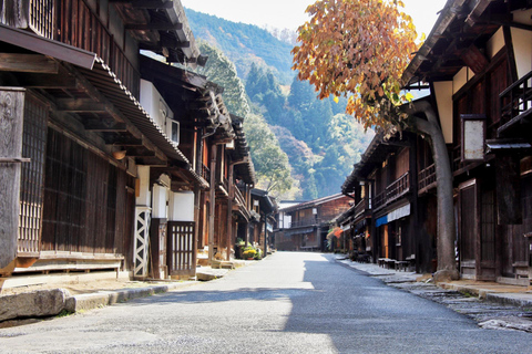 Från Nagoya: Enakyo, Magome-juku &amp; Tsumago-juku 1D BussturKinesiska (8:20 Mötesplats)