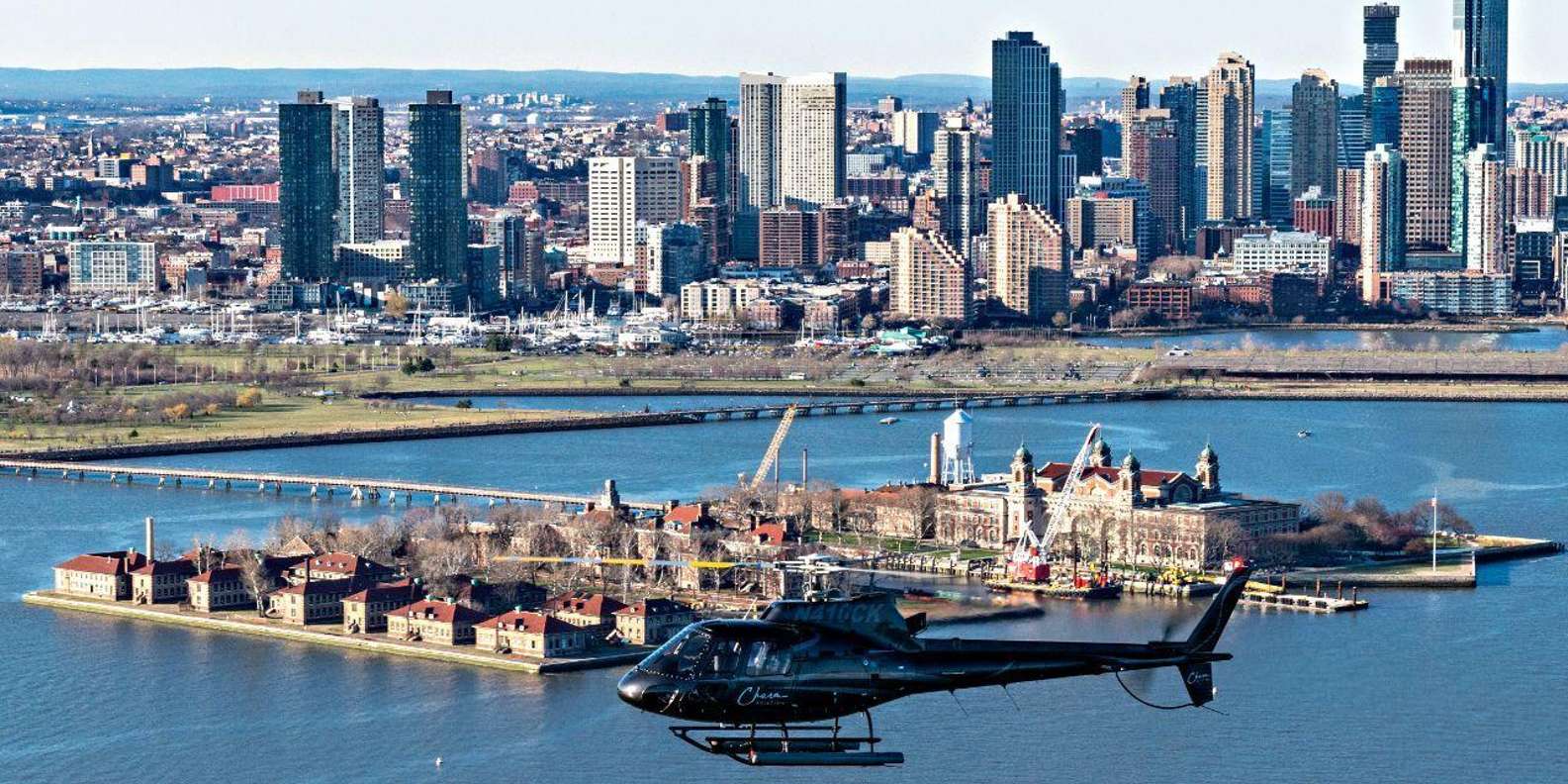 From New Jersey: NYC Skyline Helicopter Tour