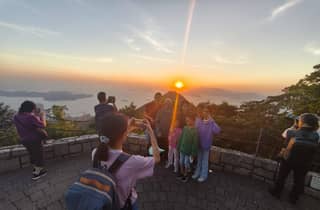 Hongkong | Städtetour am Nachmittag mit Sonnenuntergangspanorama