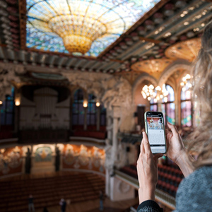 Barcelona: Palau de la Música Self-Guided Tour