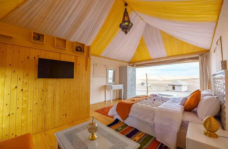 Depuis Marrakech : Une nuit au camp de perles d'Agafay - bivouac