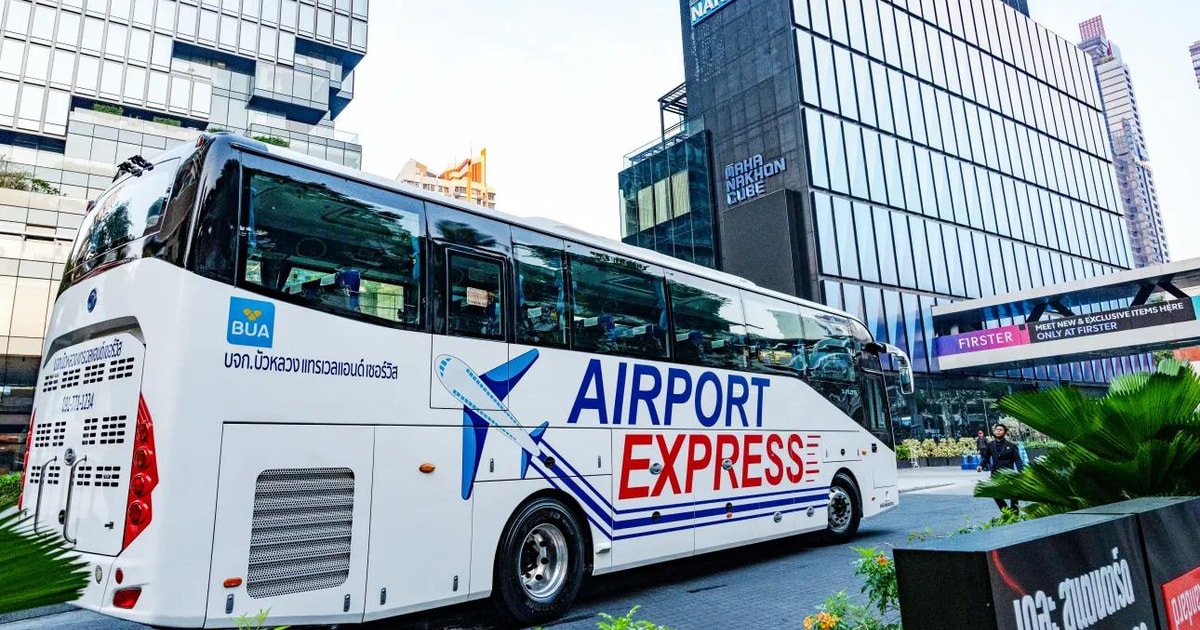 Bangkok: Bus transfer from/to Suvarnabhumi Airport | GetYourGuide