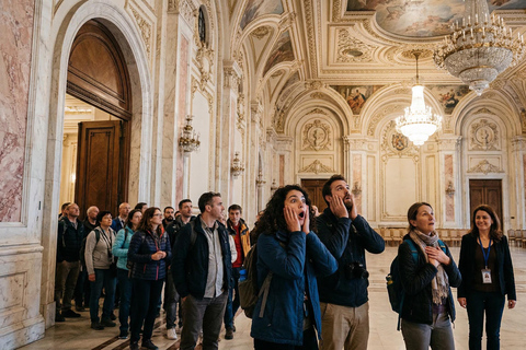 Bucharest Tour Parliament, Ceausescu House & Village Museum Interactive Audio Guide in 24+ languages.