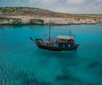 Protaras: Blue Lagoon and Turtles Pirate Cruise