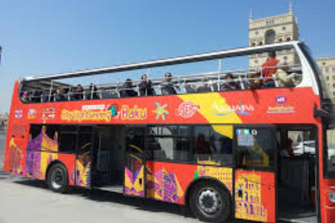 Baku: Hop-On Hop-Off Coach Tour + Optional Guided Walk in Icheri Sheher Hop-On Hop-Off Coach Tour + İçerişehir Guided Walking Tour