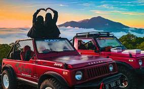 Bali : Mount Batur Sunrise Jeep Adventure All Inclusive