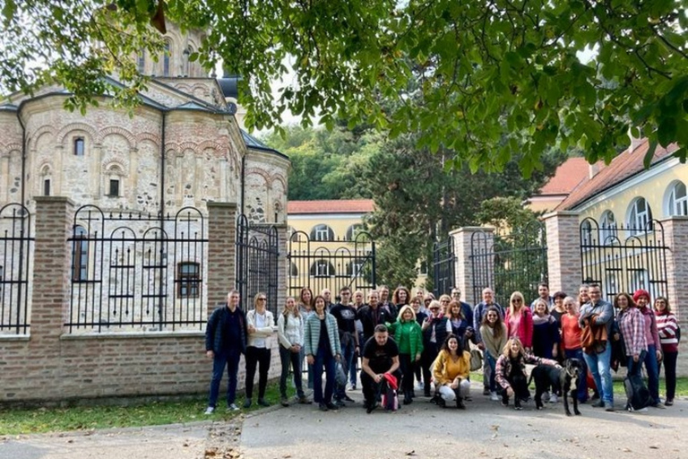 From Belgrade: Novi Sad & Fruska gora & winery and monastery