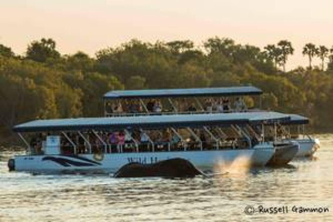 Zimbabwe: Sundowner Cruise (Standaard) Zambezi Rivier