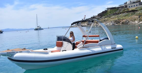 Mykonos: 4 hours South Coast Boat Trip with Skipper & drinks
