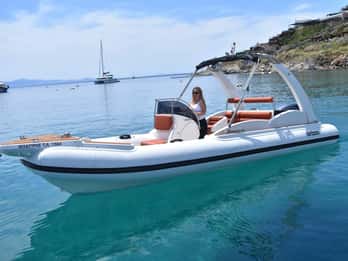 Mykonos: 3 horas de Crucero Privado en Barco por las Playas de la Costa Sur