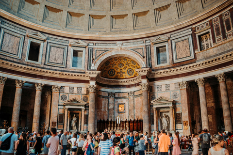 Rome: Pantheon Audio Tour with Pre-Reserved Timed Entry Multilingual App Guide + On-Site Host + Entry Tickets