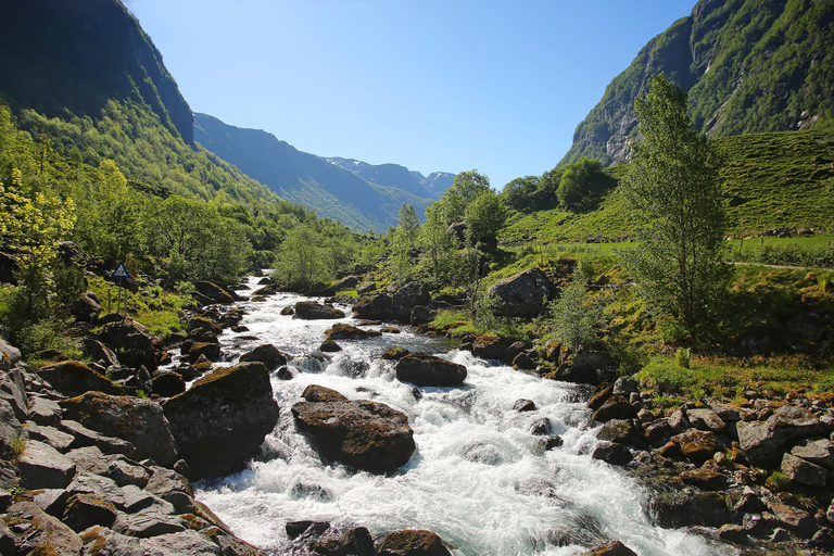 Bergen: Bondhus gletsjermeer in nationaal park Folgefonna