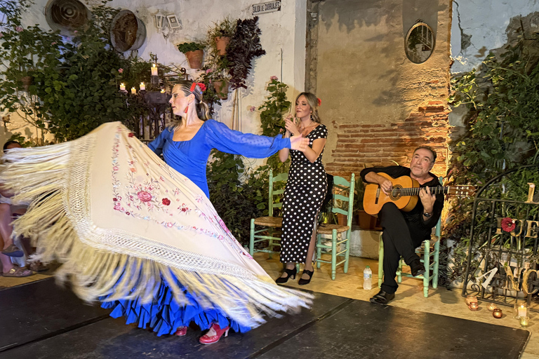 Live Flamenco Show at Tablao La Puerta Ancha with Tapas Flamenco Show with Tapas ROW 1