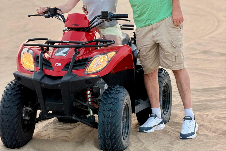 Camel Ride Sand Boarding ATV Bike & Dune Bashing Trip 4-Hour Private Desert Safari