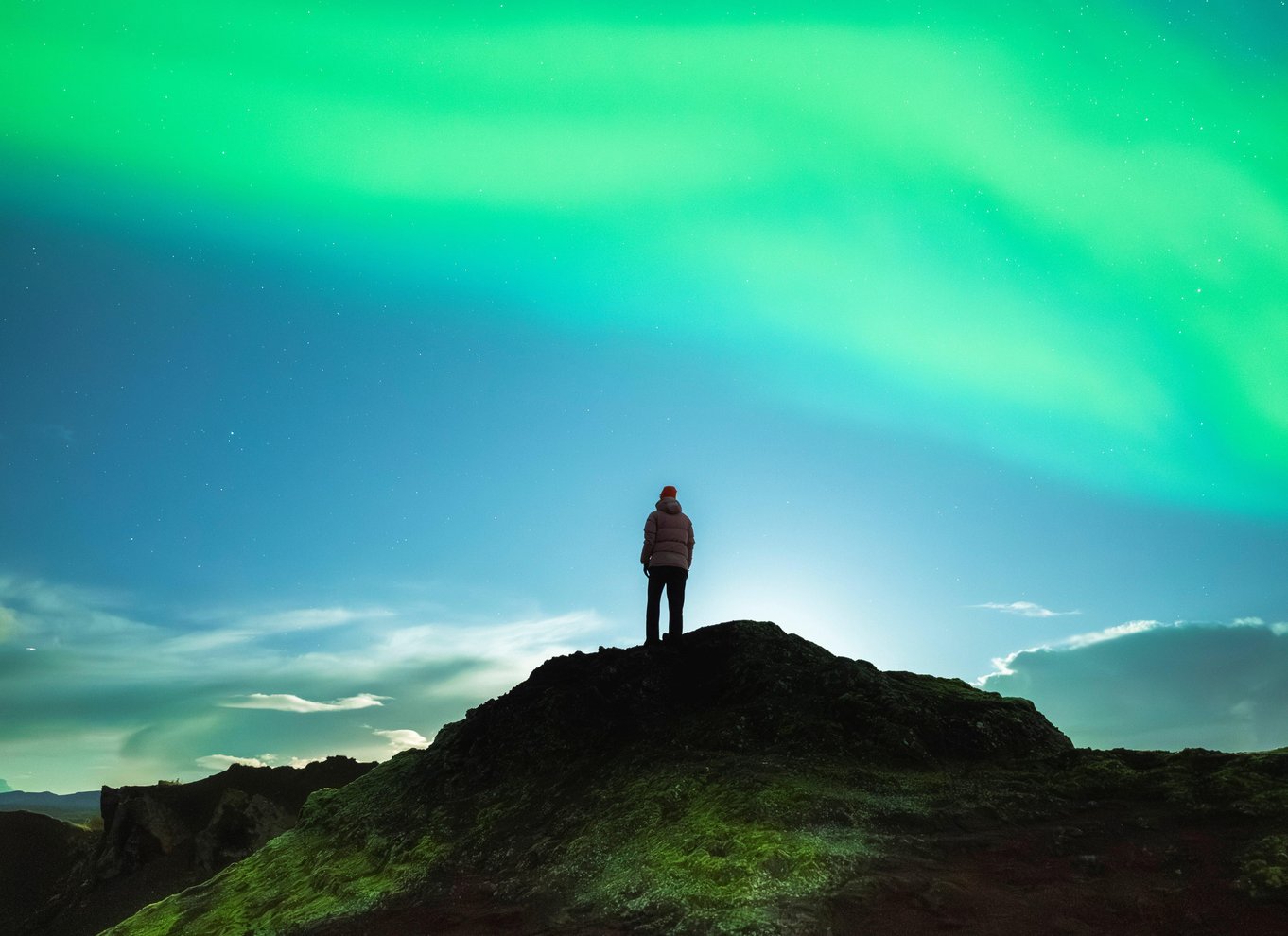 Reykjavik: Sydkysten, vandretur på gletsjer og nordlys – kombination