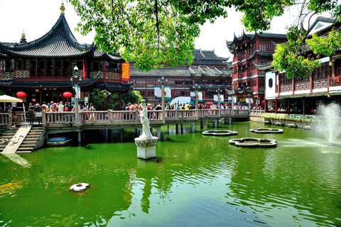 Shanghai: Top 5 Highlights All Inclusive Private Day Tour Private Guide with Private Vehicle Transfer