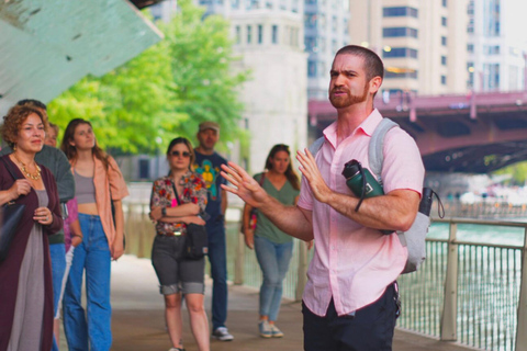 Chicago : Minibus de luxe + visite architecturale en bateau fluvial