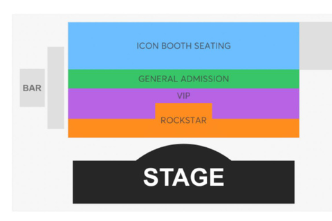 Las Vegas: X Rocks at Horseshoe Las Vegas VIP P3 Seating Section - 10% Discount