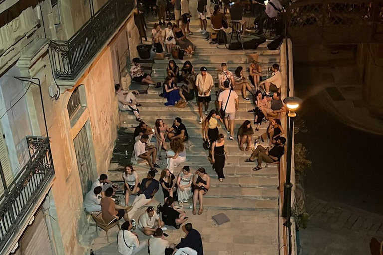 Tour notturno della Valletta in portoghese